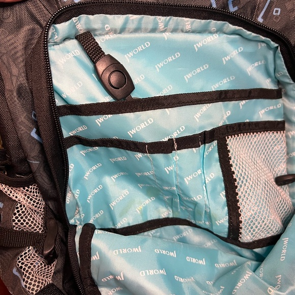 J World Astro Blinker Black-Laptop Compartment Laptop Backpack - Picture 8 of 8